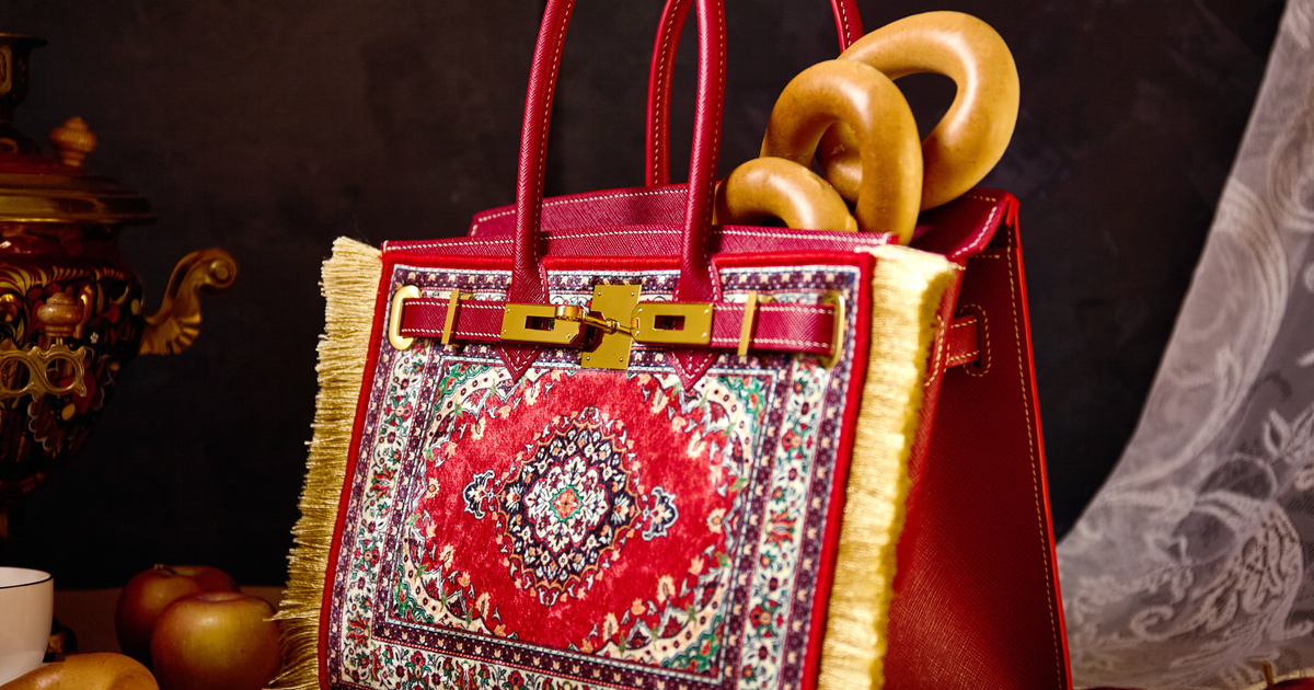 Hermes Birkin в советском стиле